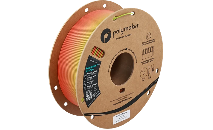 polymaker HT-PLA 6色 未使用 Polymaker HT-PLA 耐熱PLAフィラメント 1.75mm 1kg | i-MAKER